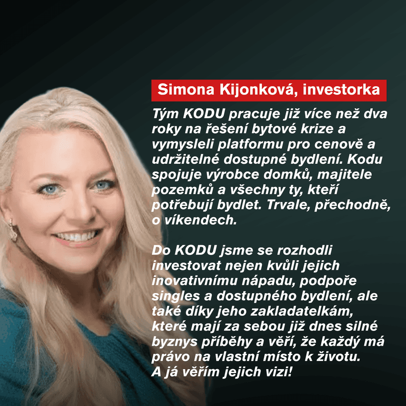 Simona Kijonková, býv. majitelka Packeta Group (Zásilkovna)