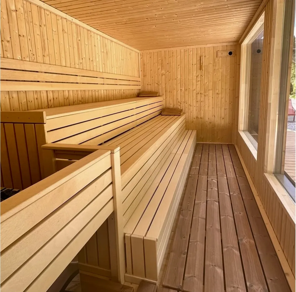Kontejnerová sauna na míru 8