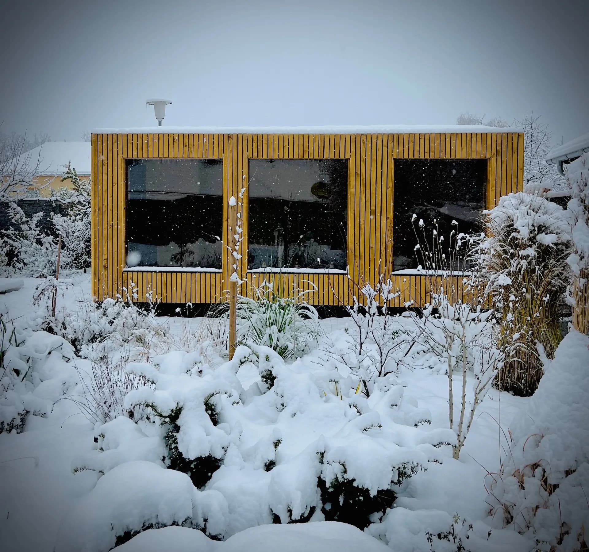 Kontejnerová sauna na míru 10