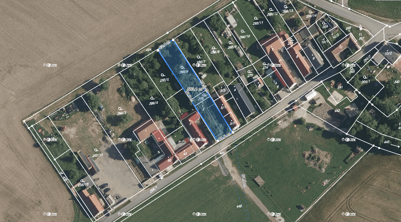 Pozemek 🏡 Stavební pozemek v klidné lokalitě u lesa – Panenská u Jemnice