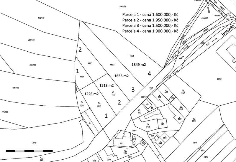 Pozemek Exkluzivní nabídka stavebního pozemku pro Váš rodinný dům - Olomouc | Bazoš.cz