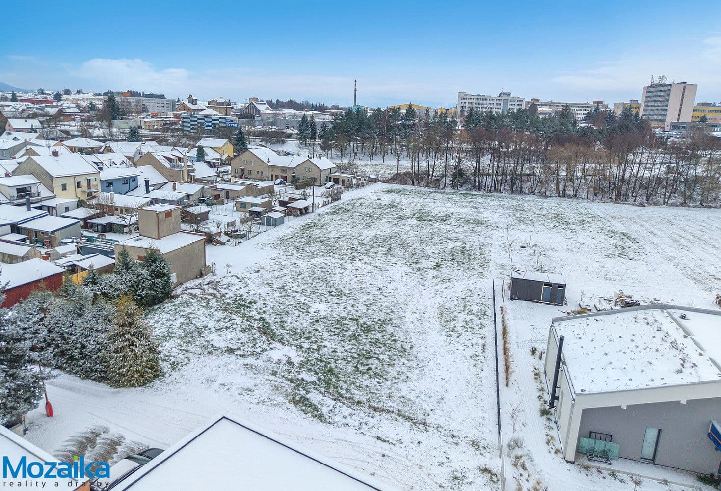 Pozemek Prodej stavebního pozemku 4 004 m²