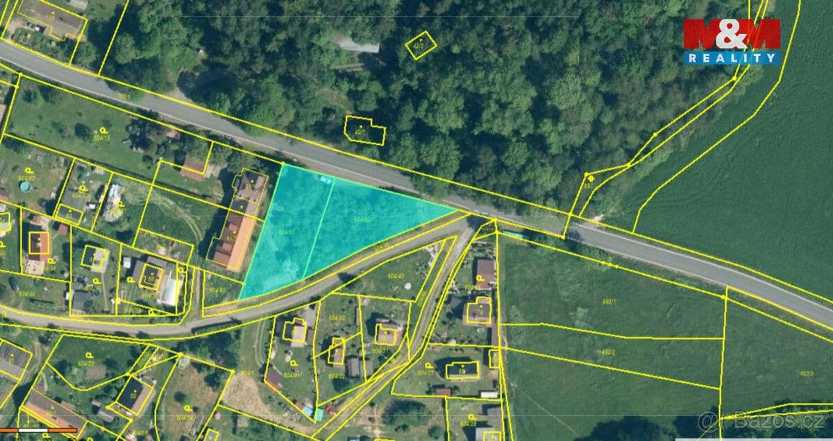 Pozemek Prodej pozemku k bydlení, 1734 m², Plánice, Zbyslav - Klatovy | Bazoš.cz