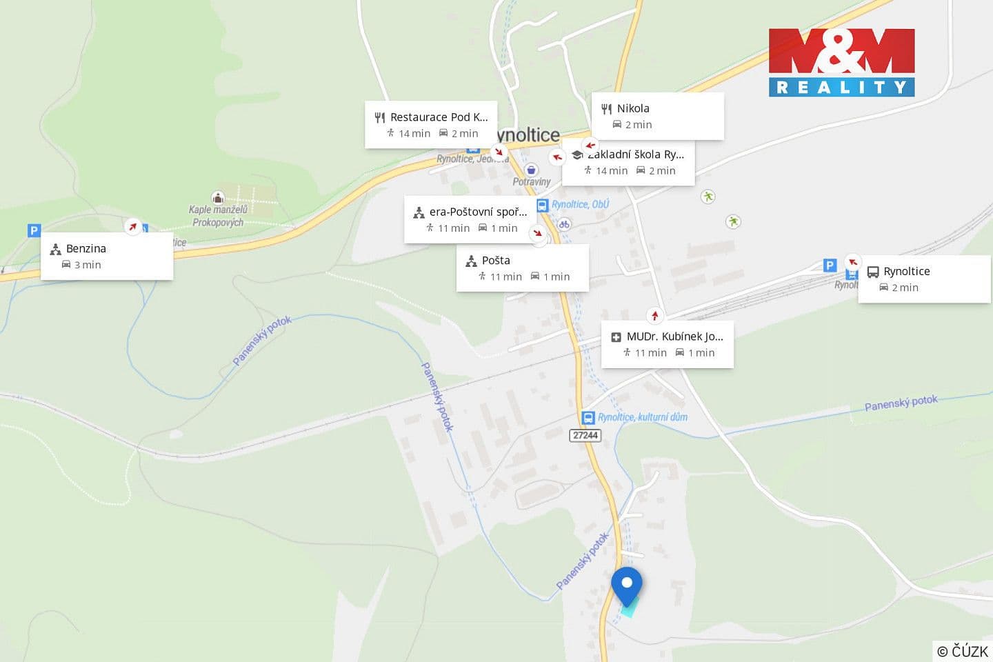 Pozemek Prodej stavebního pozemku 882 m²