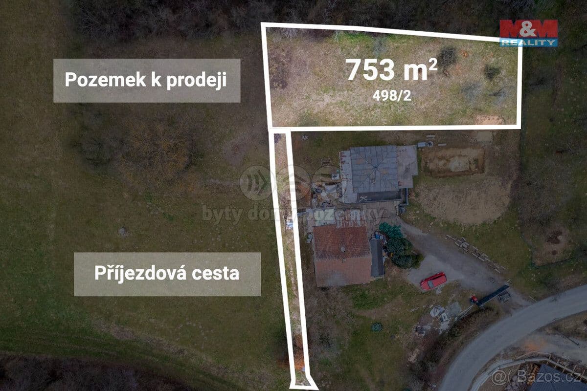 Pozemek Prodej pozemku k bydlení, 753 m², Halenkovice - Zlín | Bazoš.cz