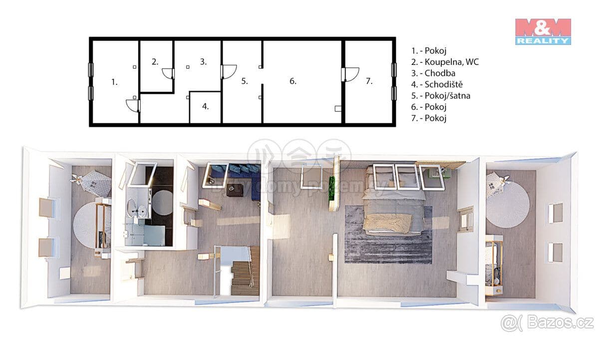 Pozemek Prodej pozemku k bydlení, 961 m², Pavlovice u Vlastějovic - Kutná Hora | Bazoš.cz
