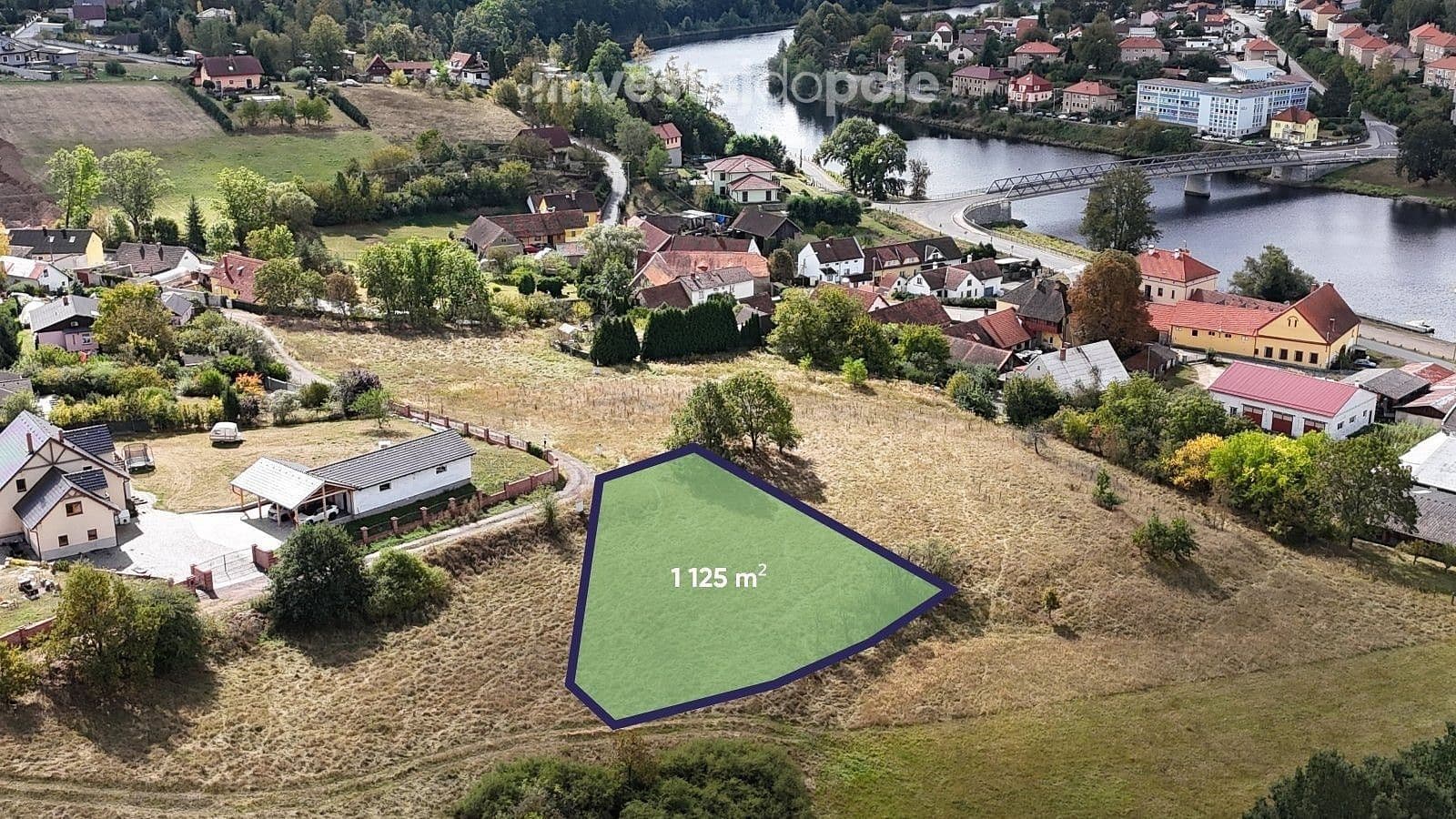 Pozemek Prodej stavebního pozemku 1 125 m²