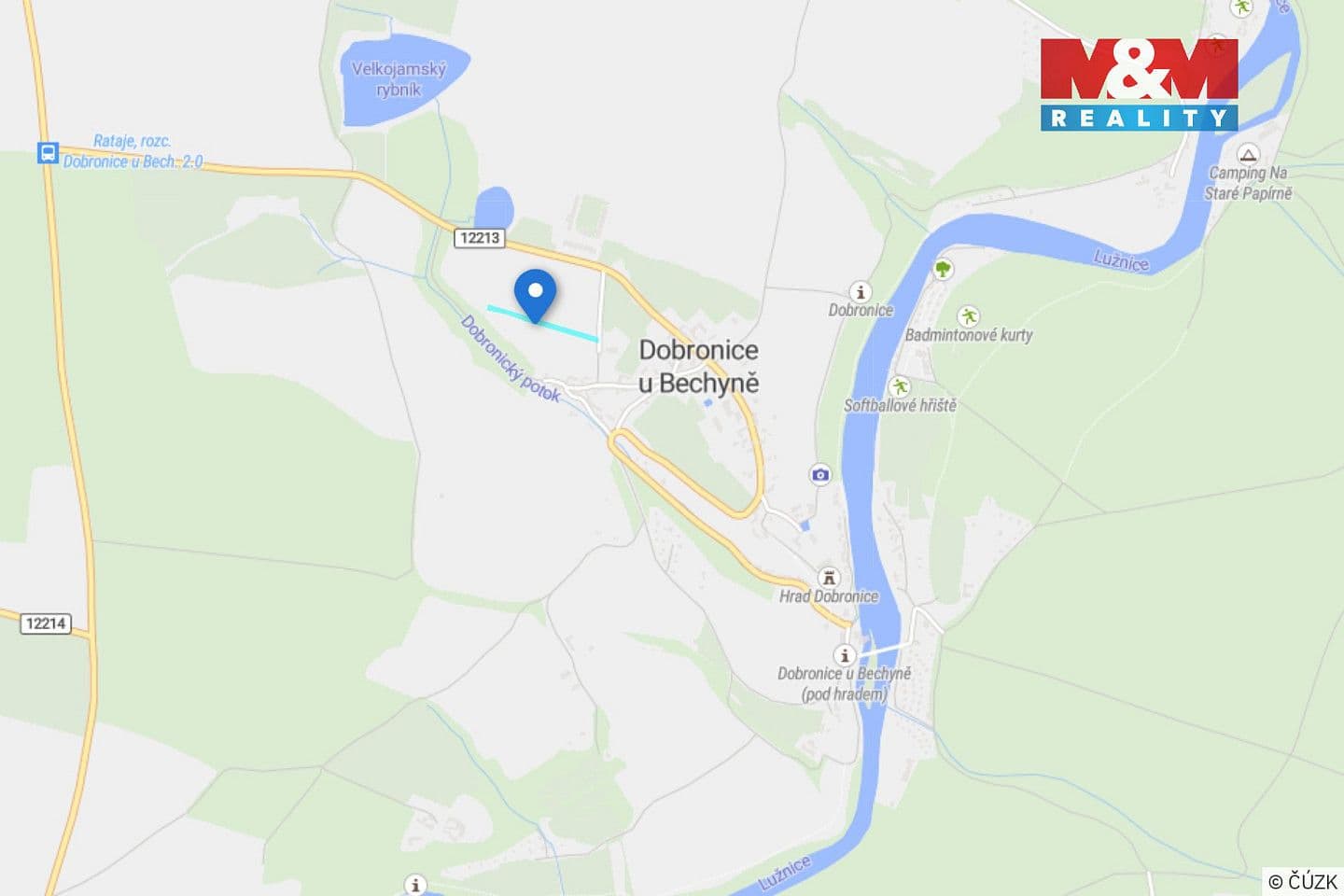 Pozemek Prodej stavebního pozemku 3 176 m²