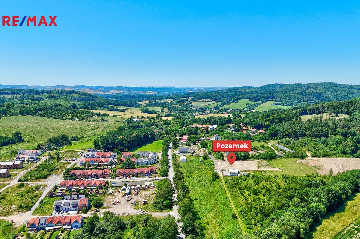 Pozemek Prodej stavebního pozemku 1 254 m²