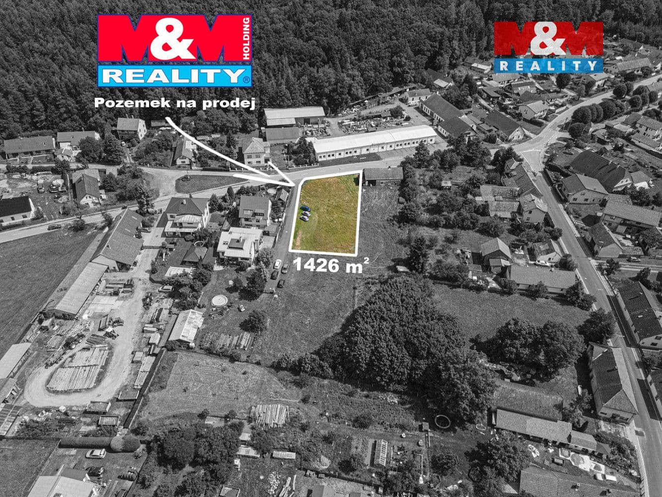 Pozemek Prodej stavebního pozemku 1 426 m²