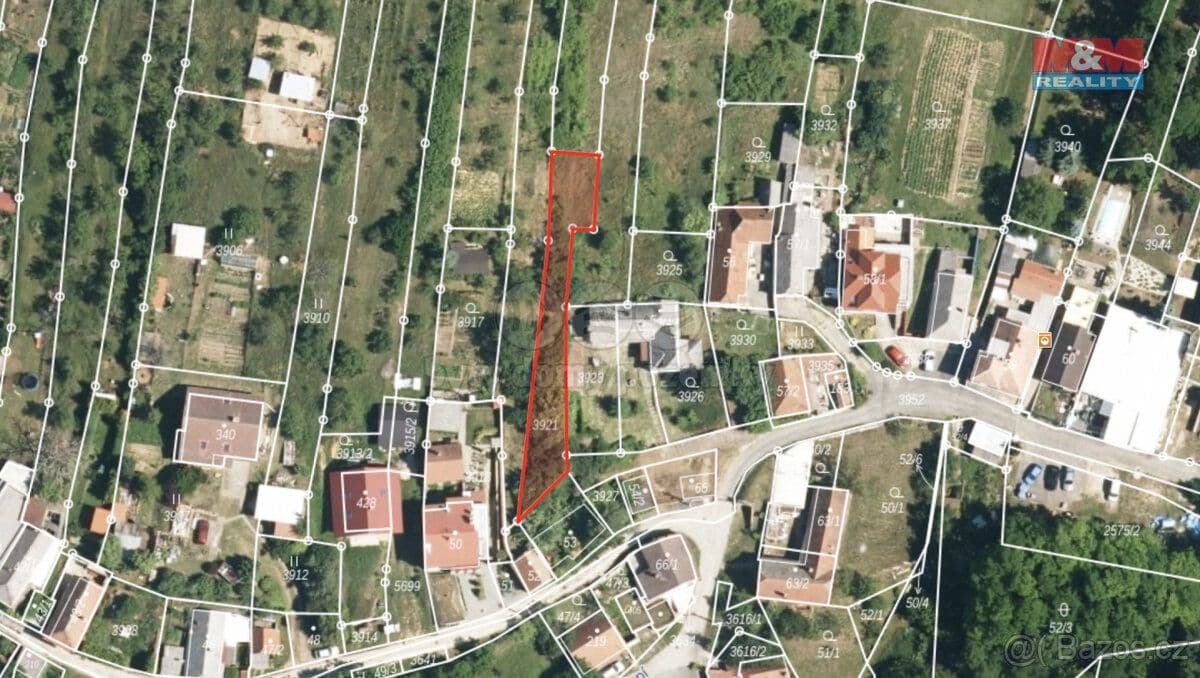 Pozemek Prodej pozemku k bydlení, 377 m², Ořechov - Uherské Hradiště | Bazoš.cz