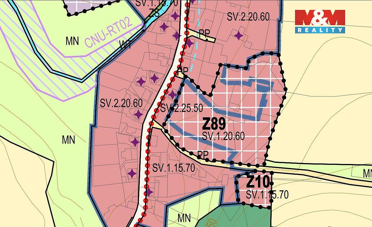 Pozemek Prodej stavebního pozemku 882 m²