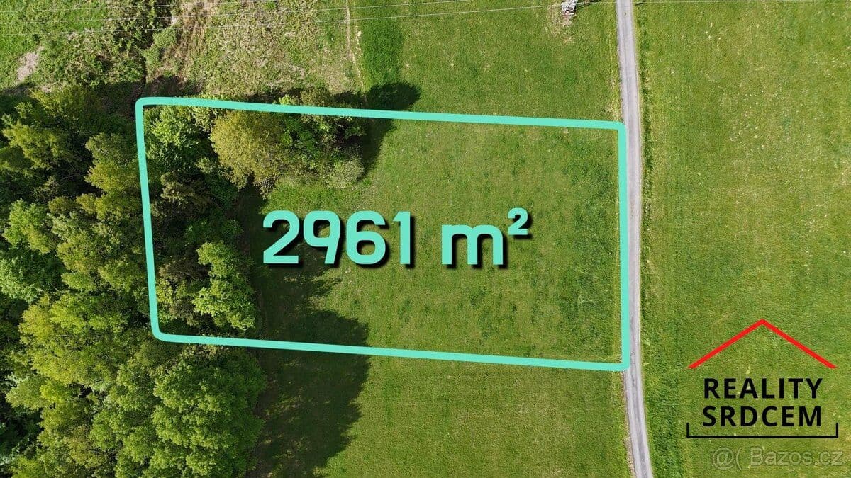 Pozemek Prodej stavebního pozemku, 2961 m2, Návsí - Frýdek - Místek | Bazoš.cz
