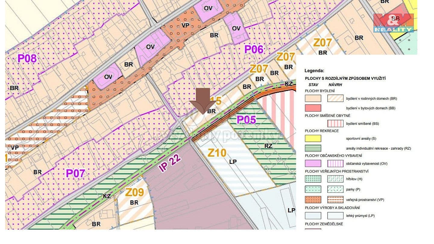 Pozemek Prodej stavebního pozemku 1 143 m²