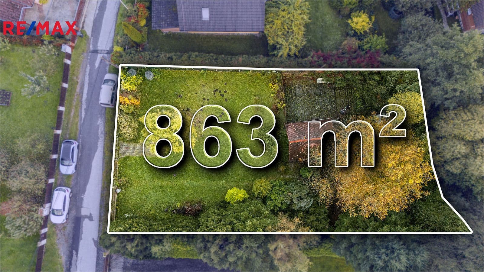 Pozemek Prodej stavebního pozemku 863 m²