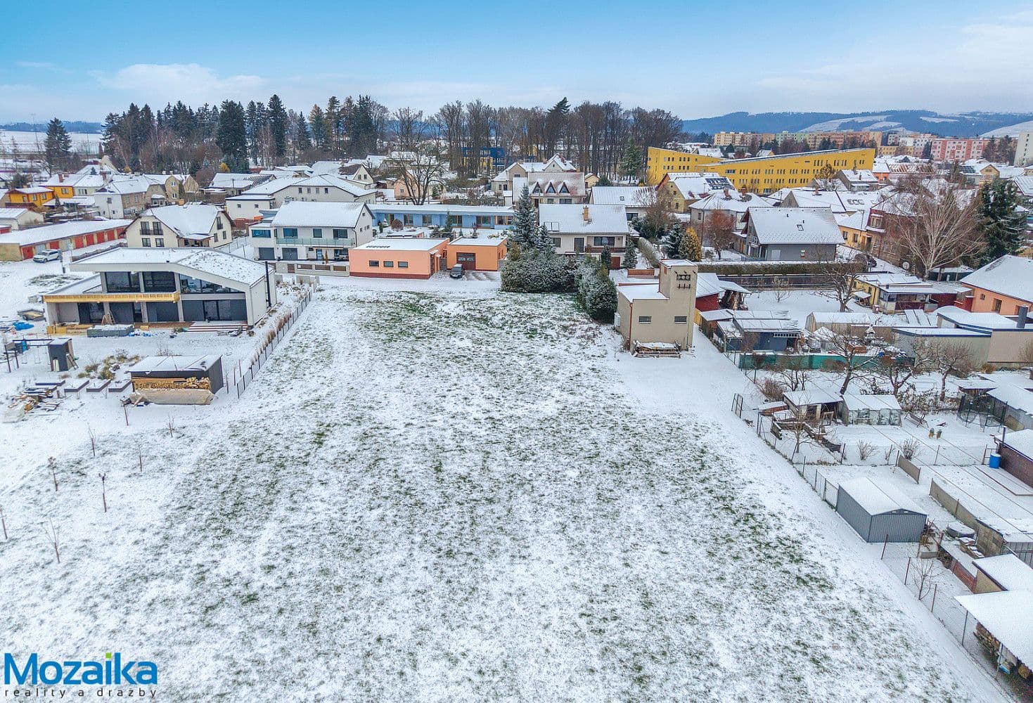 Pozemek Prodej stavebního pozemku 4 004 m²