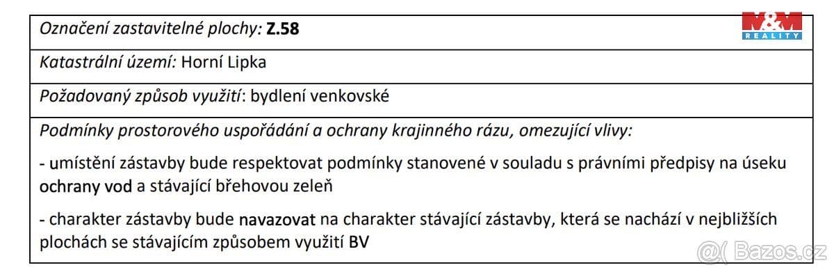 Pozemek Prodej pozemku 1003 m2 k bydlení v Králíkách - Ústí nad Orlicí | Bazoš.cz