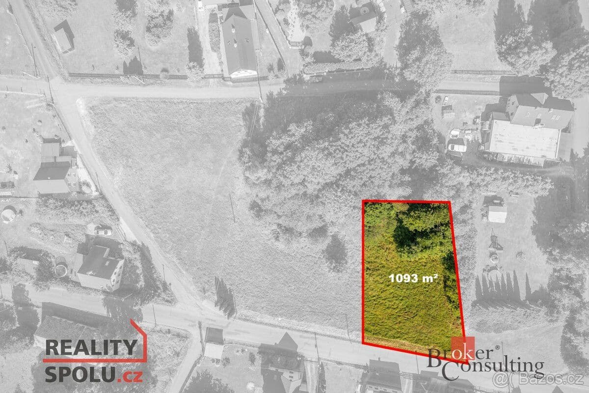 Pozemek Prodej, pozemky/bydlení, 1093 m2, Hrádek nad Nisou, Liberec  - Liberec | Bazoš.cz