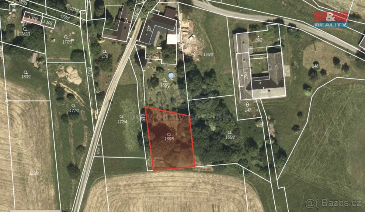 Pozemek Prodej zahrady, 727 m², Hynčina - Šumperk | Bazoš.cz