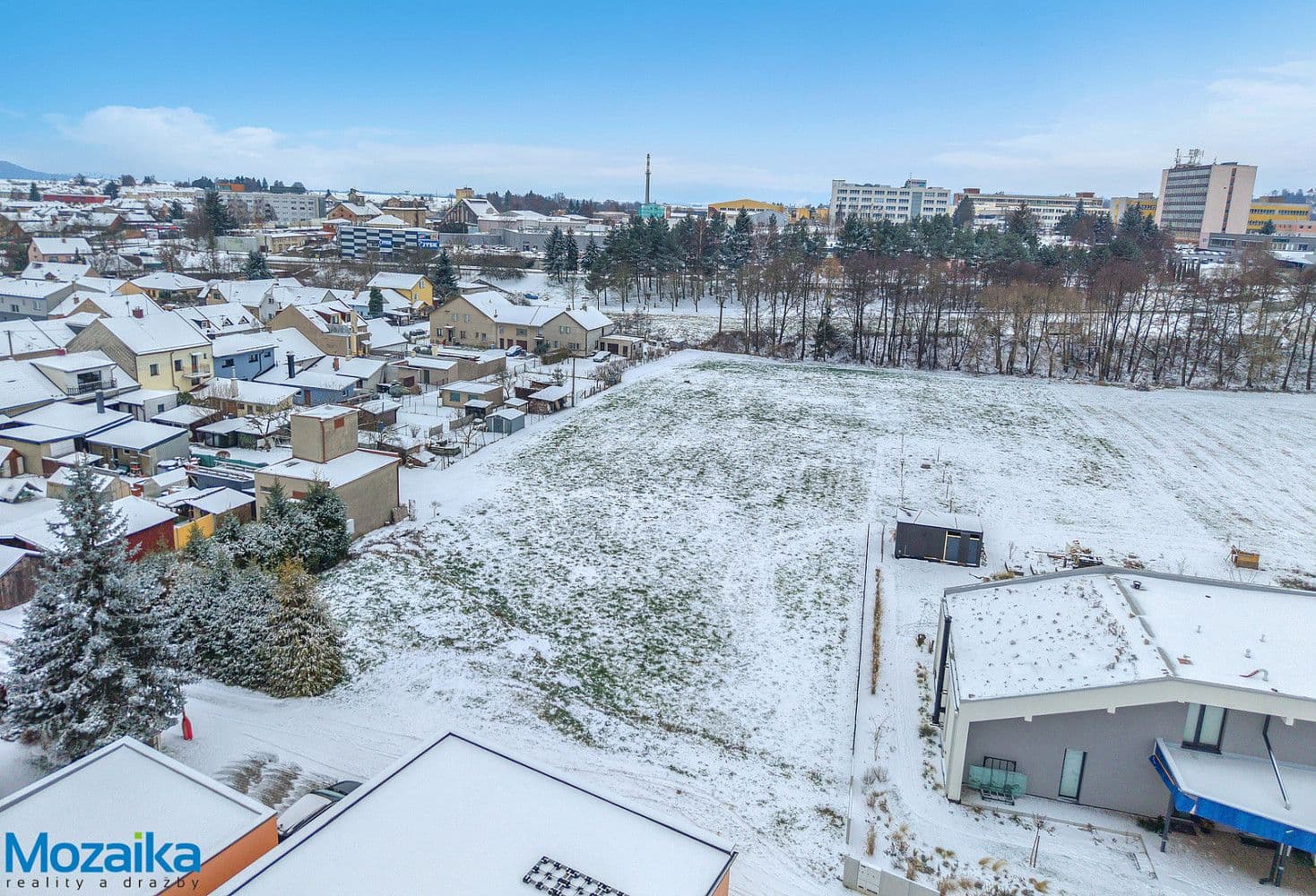 Pozemek Prodej stavebního pozemku 4 004 m²