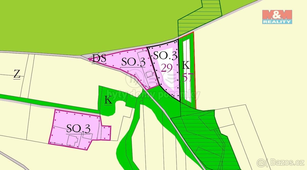 Pozemek Prodej pozemku k bydlení, 1078 m², Vidče - Vsetín | Bazoš.cz