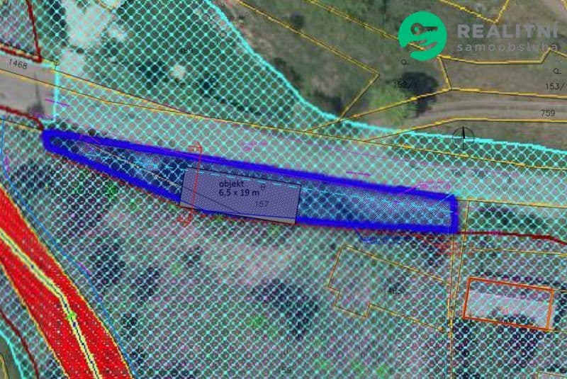 Pozemek Rovinatá stavební parcela cca 350 m2 s rozlehlou... - Jičín | Bazoš.cz