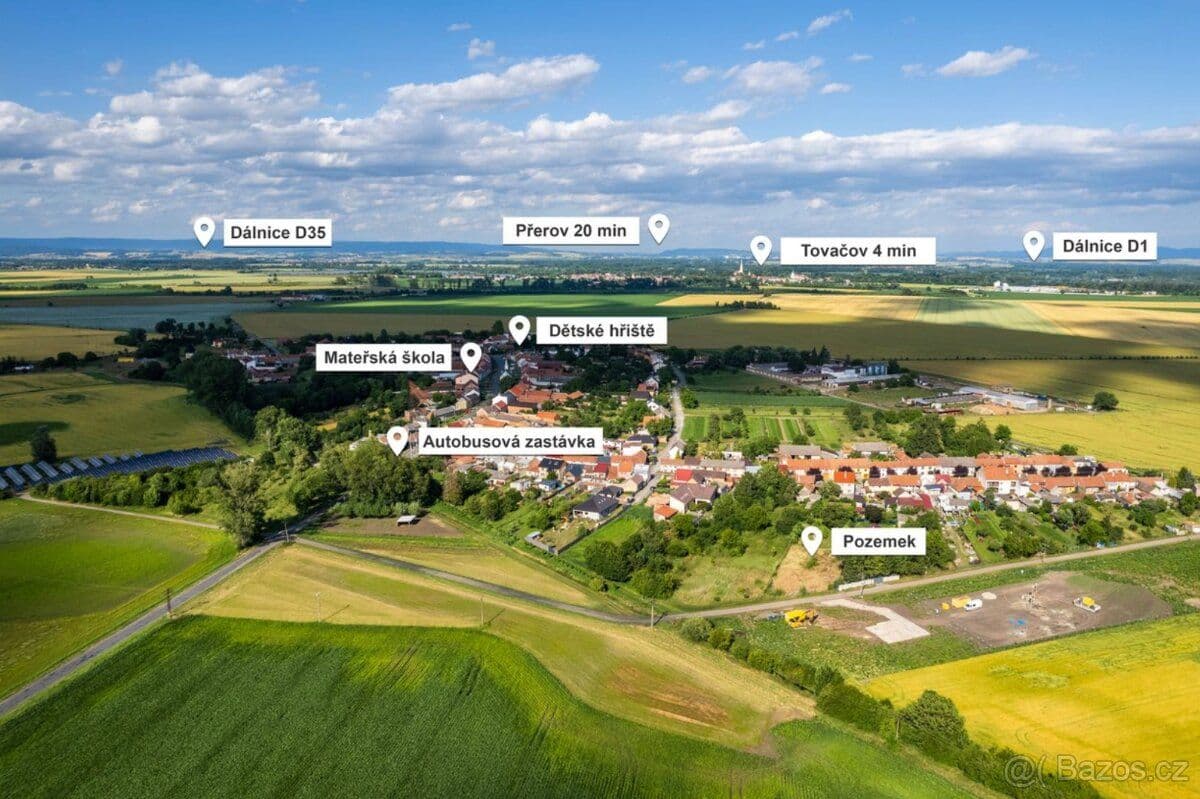 Pozemek Stavební pozemek Ivaň (Prostějov) - Prostějov | Bazoš.cz