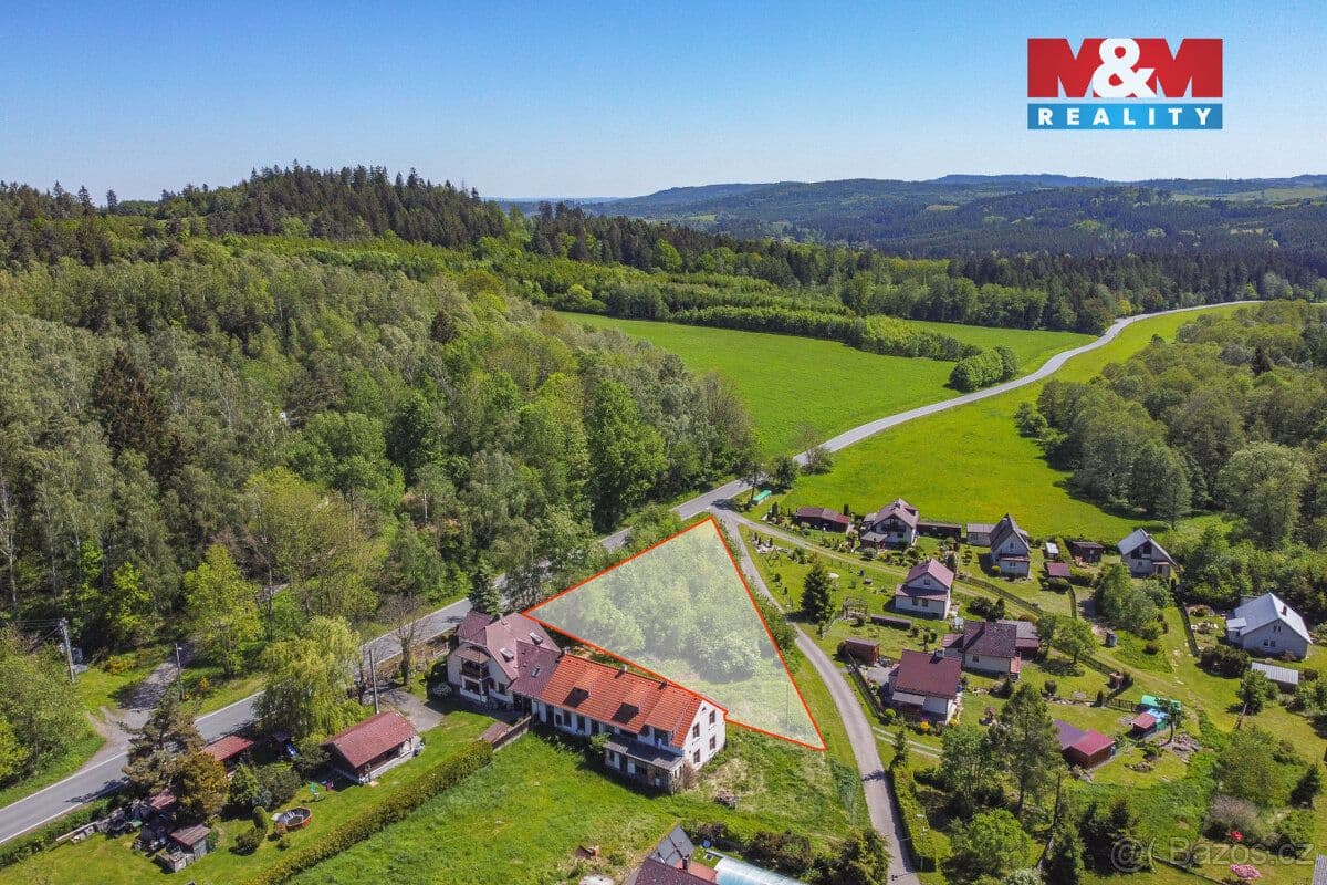 Pozemek Prodej pozemku k bydlení, 1734 m², Plánice, Zbyslav - Klatovy | Bazoš.cz