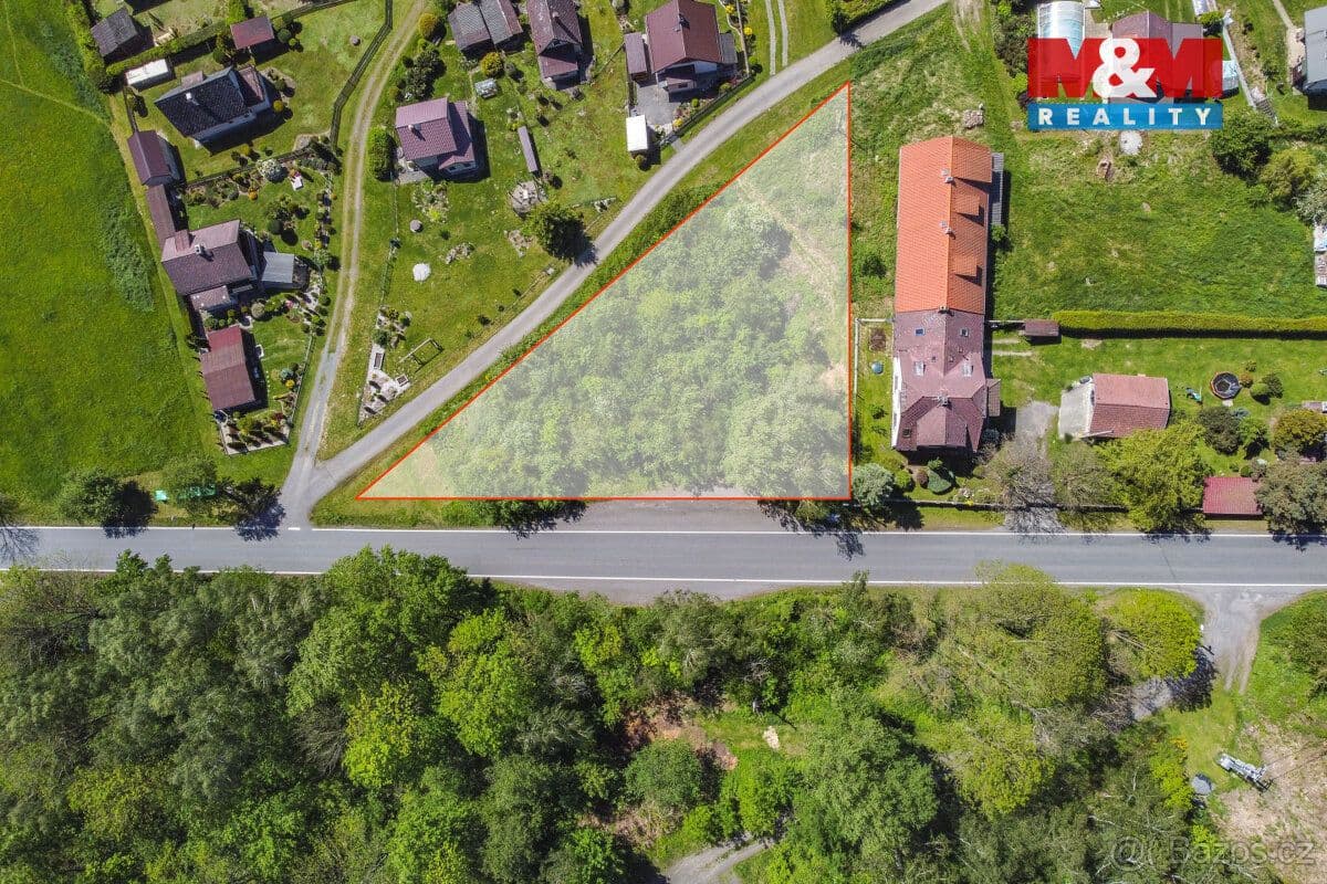 Pozemek Prodej pozemku k bydlení, 1734 m², Plánice, Zbyslav - Klatovy | Bazoš.cz