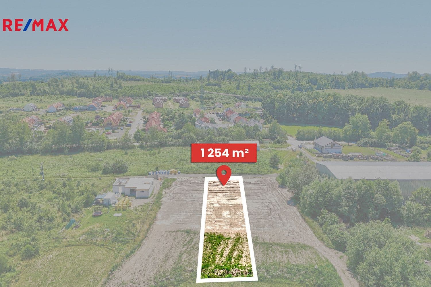 Pozemek Prodej stavebního pozemku 1 254 m²