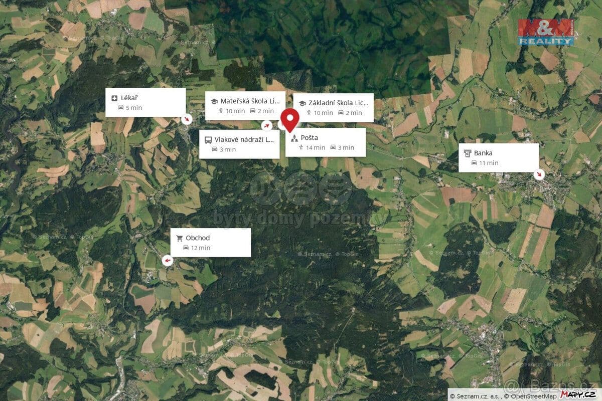 Pozemek Prodej pozemku k bydlení, 575 m², Lichkov - Ústí nad Orlicí | Bazoš.cz