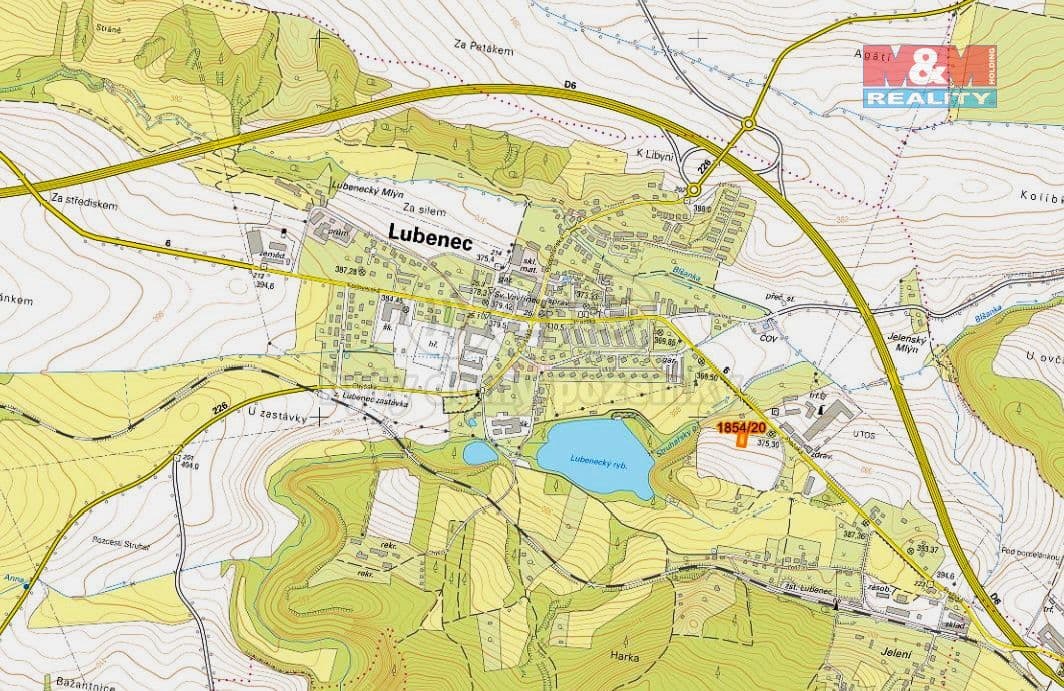 Pozemek Prodej pozemku k bydlení, 715 m², Lubenec - Louny | Bazoš.cz