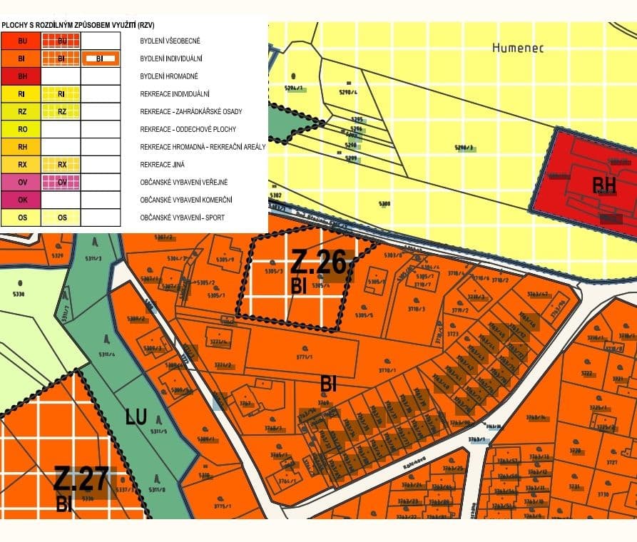 Pozemek Prodej stavebního pozemku 1 227 m² – Zábřeh - Šumperk | Bazoš.cz