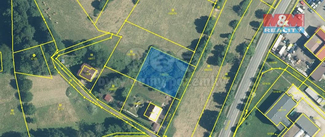 Pozemek Prodej pozemku k bydlení, 1037 m², Vsetín - Vsetín | Bazoš.cz