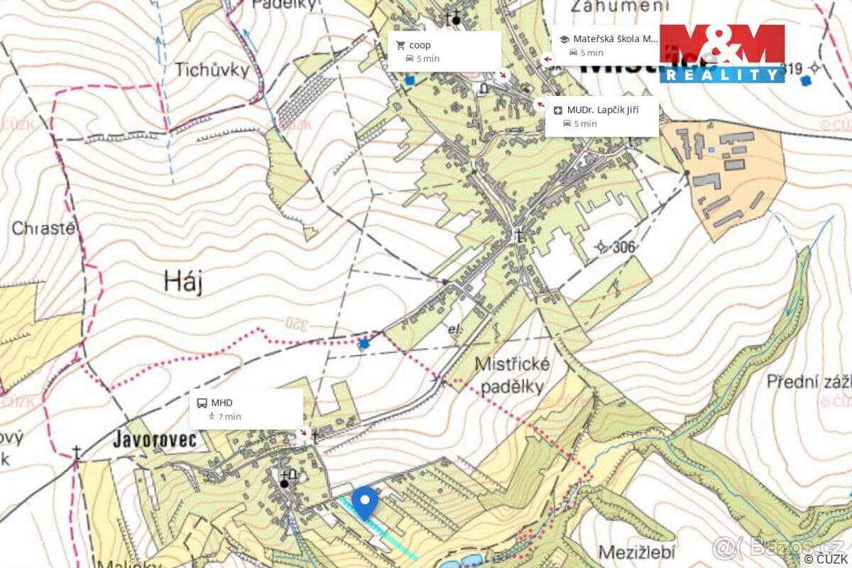 Pozemek Prodej pozemku k bydlení, 4567 m², Mistřice - Uherské Hradiště | Bazoš.cz