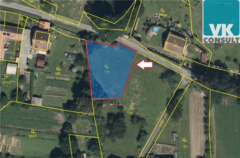 Pozemek Karle - prodej pozemku 755 m2 k bydlení nedaleko... - Svitavy | Bazoš.cz