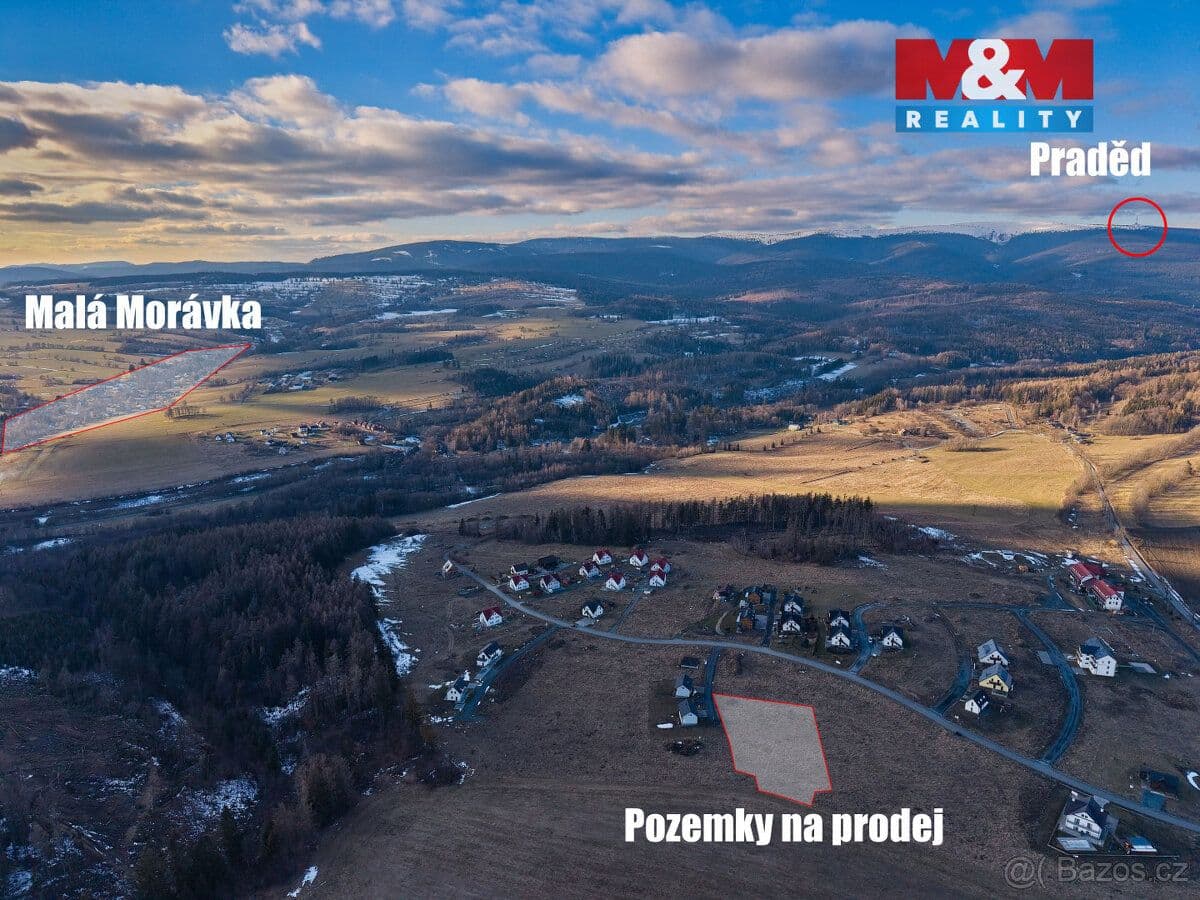 Pozemek Prodej pozemku k bydlení, 1026 m², Václavov u Bruntálu - Bruntál | Bazoš.cz