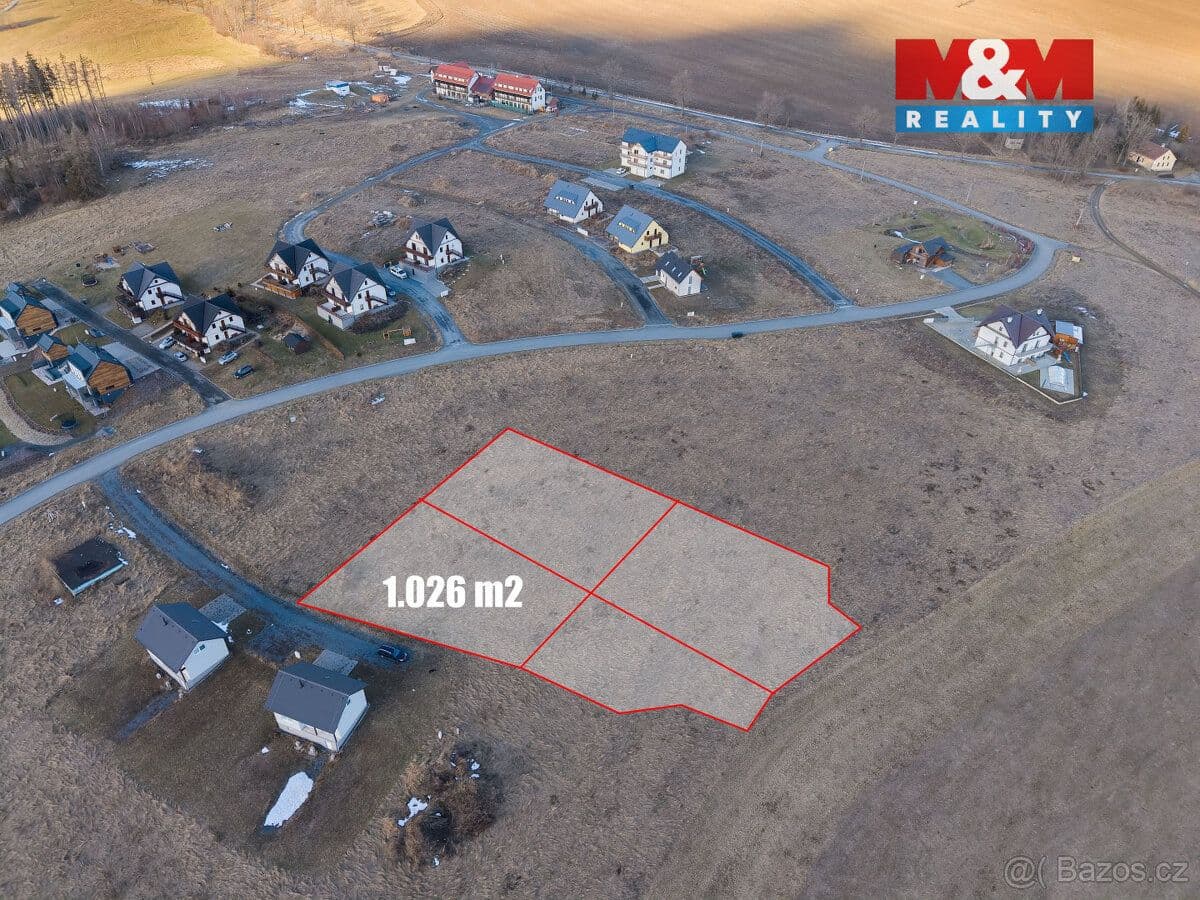Pozemek Prodej pozemku k bydlení, 1026 m², Václavov u Bruntálu - Bruntál | Bazoš.cz