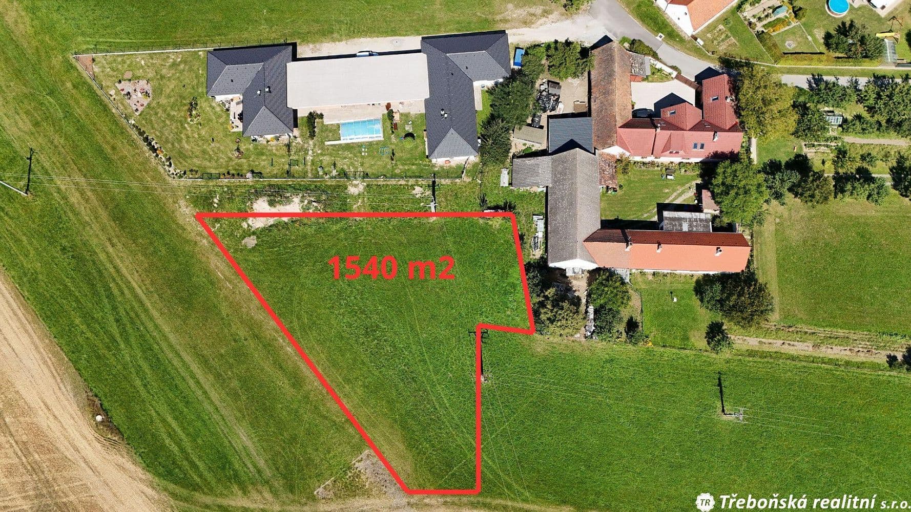 Pozemek Prodej stavebního pozemku 1 540 m²