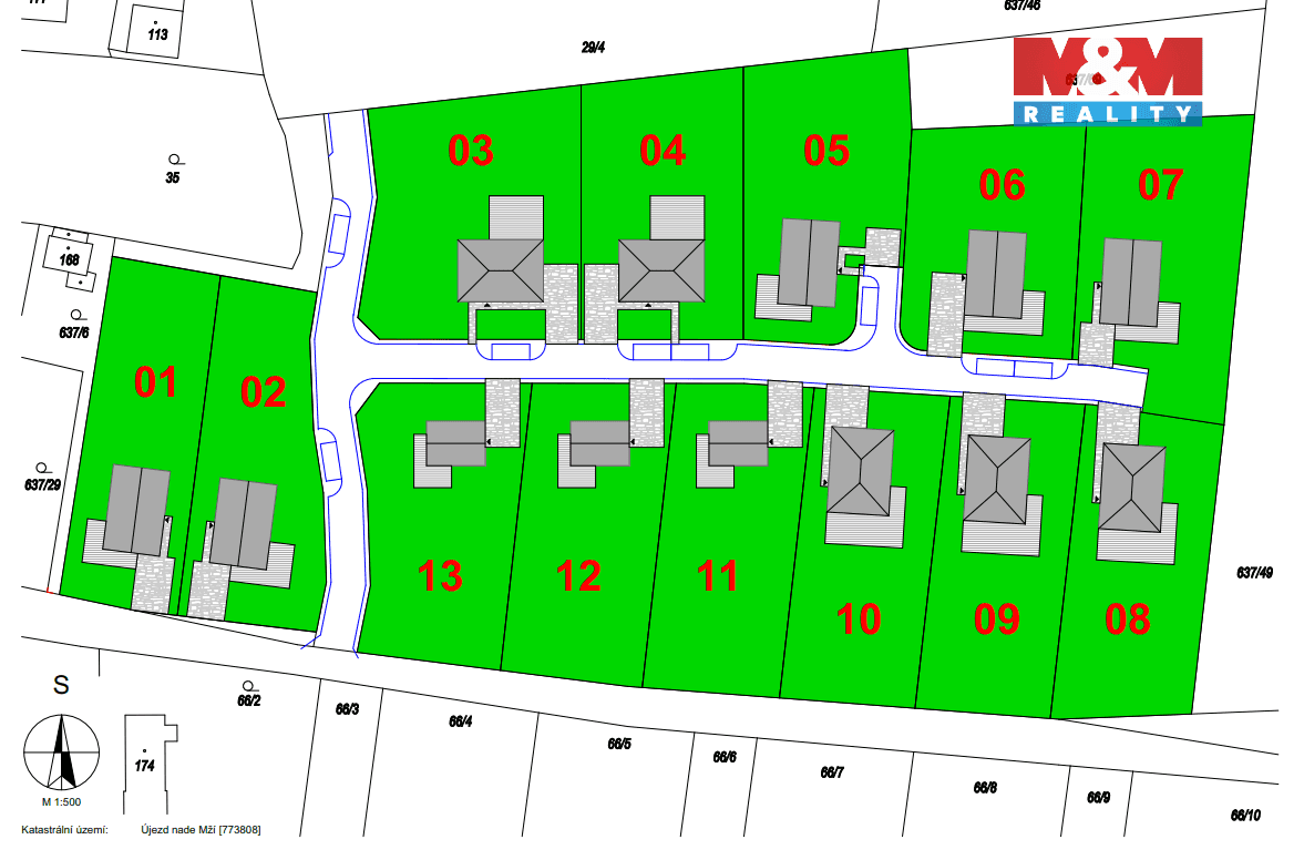 Pozemek Prodej pozemku k bydlení, 1080m², Újezd nade Mží - Plzeň-sever | Bazoš.cz
