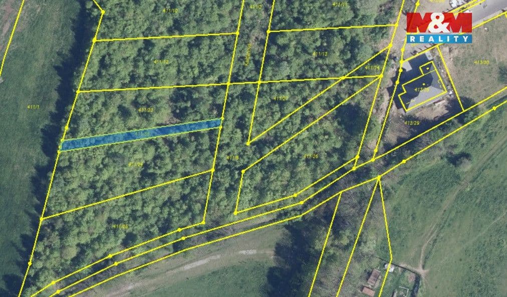 Pozemek Prodej pozemku k bydlení, 1247 m², Dubí - Teplice | Bazoš.cz