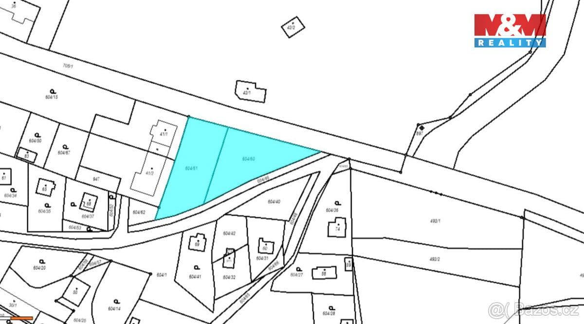 Pozemek Prodej pozemku k bydlení, 1734 m², Plánice, Zbyslav - Klatovy | Bazoš.cz
