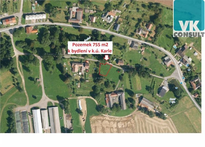 Pozemek Karle - prodej pozemku 755 m2 k bydlení nedaleko... - Svitavy | Bazoš.cz