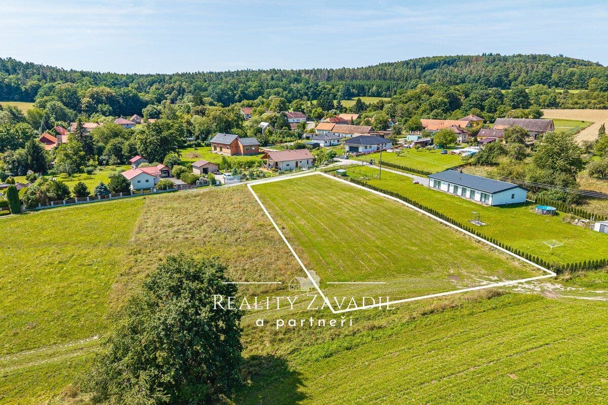 Pozemek Prodej stavebního pozemku 2 291 m² – Dunávice u Netvořic, ok - Benešov | Bazoš.cz