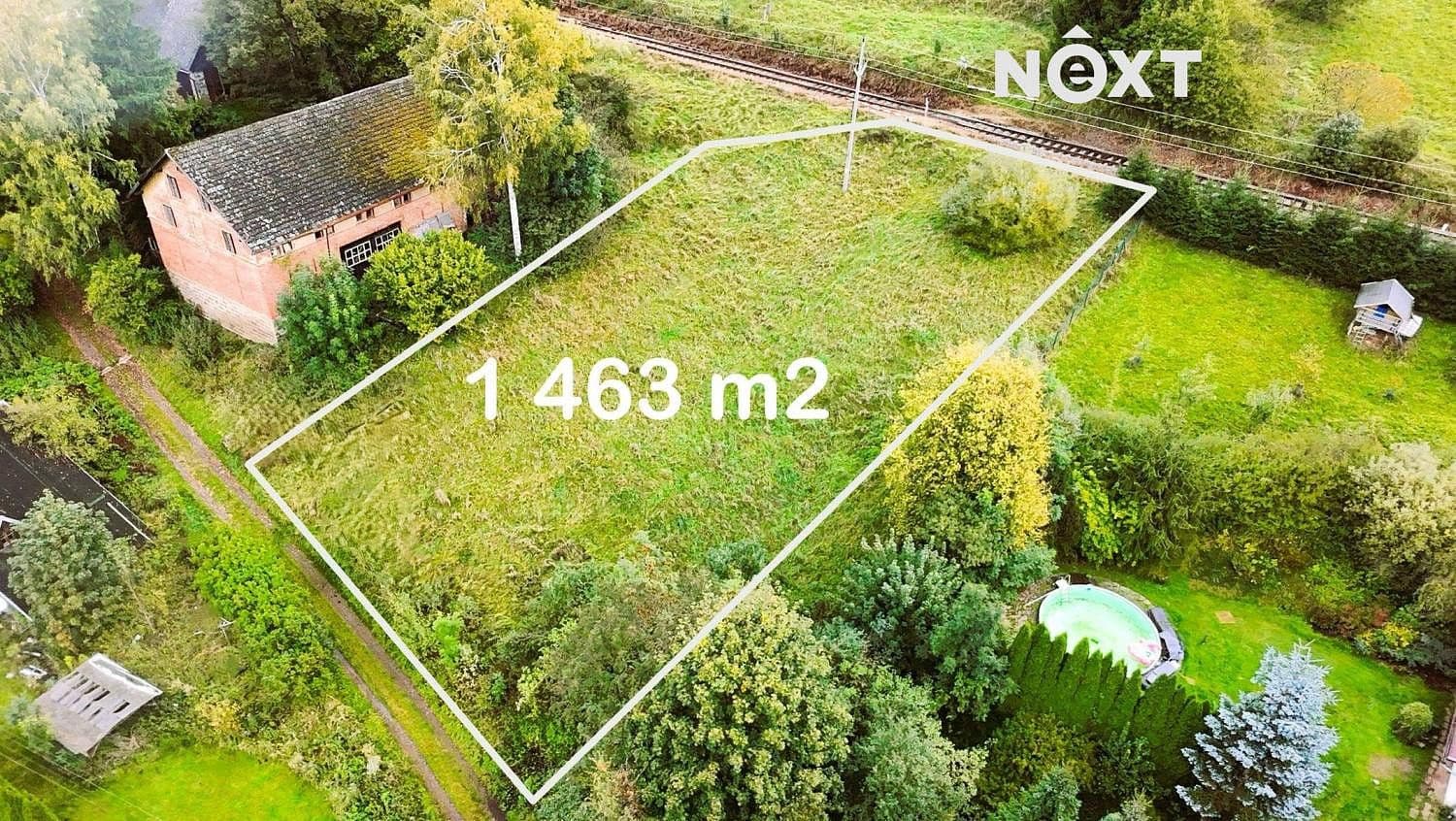 Pozemek Prodej stavebního pozemku 1 463 m²