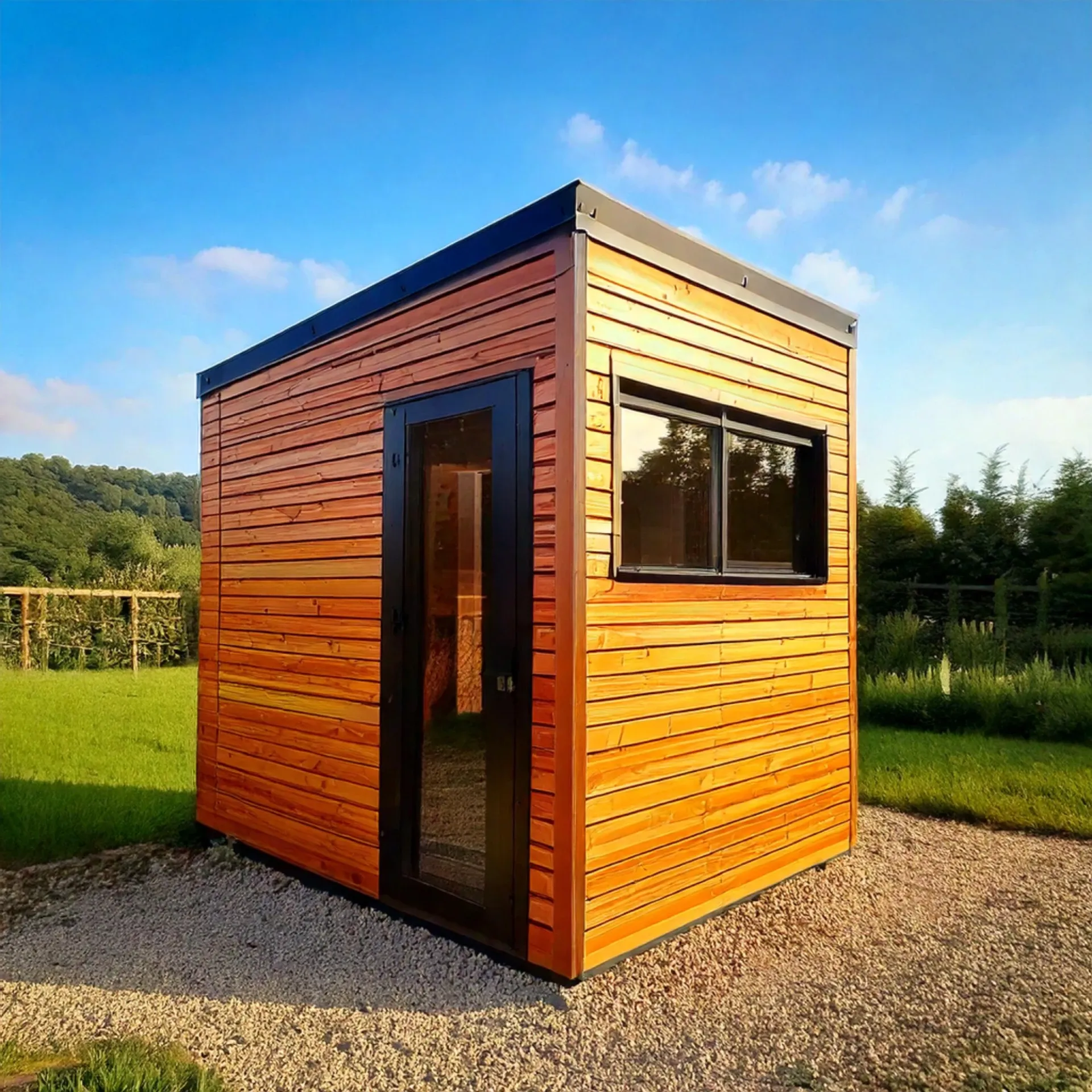 Kontejnerová sauna na míru 3