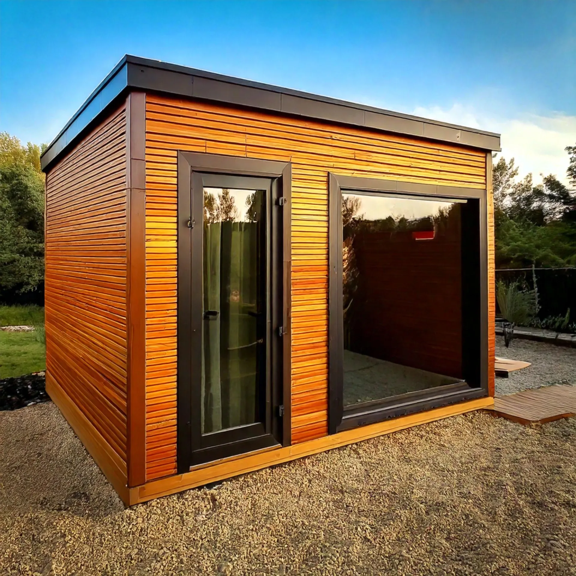 Kontejnerová sauna na míru 6