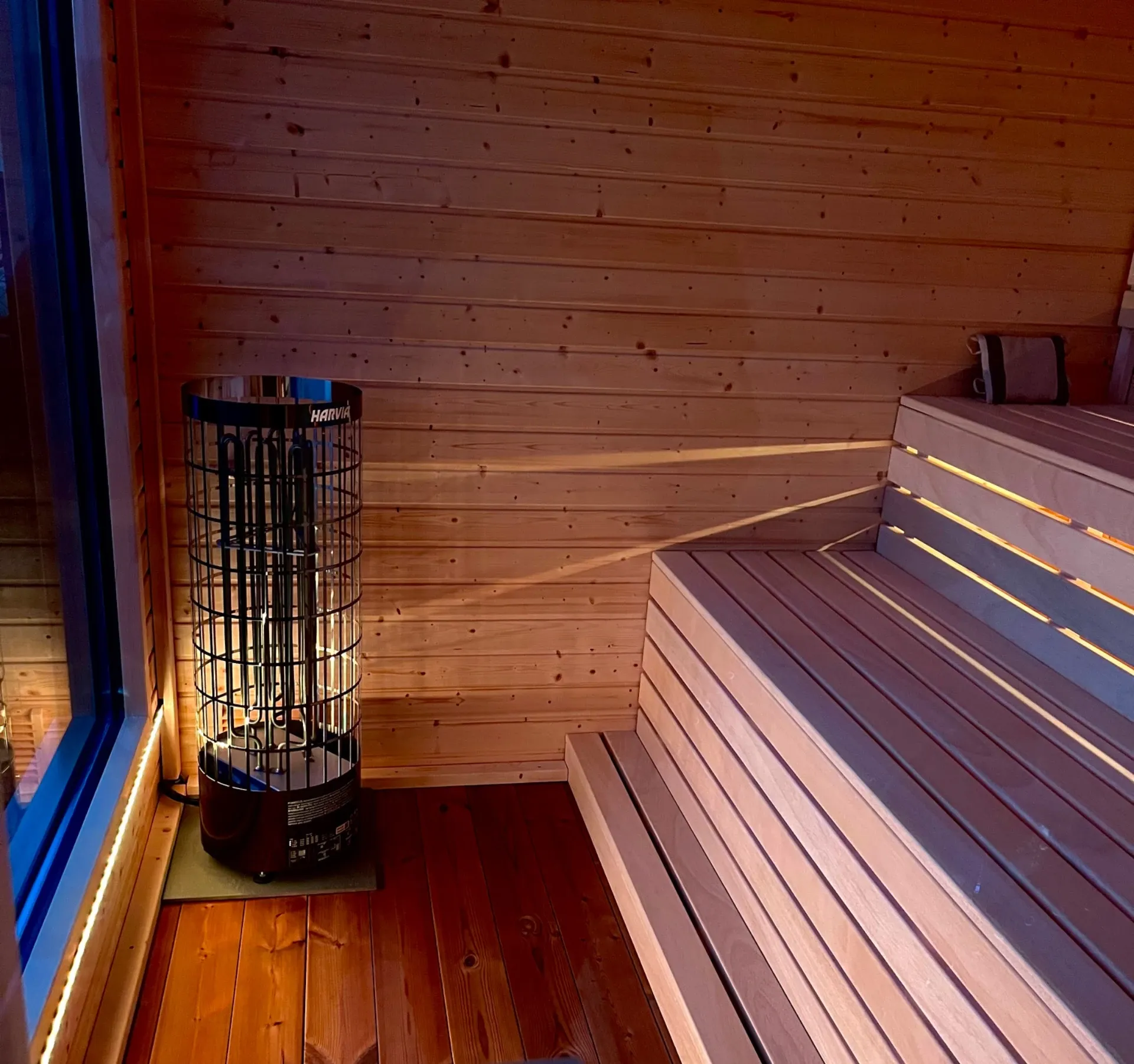 Kontejnerová sauna na míru 9