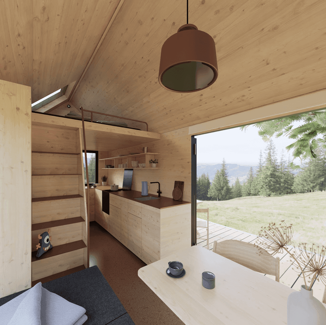 Hut 2+1 od Mobile Hut Hut 2+1 16