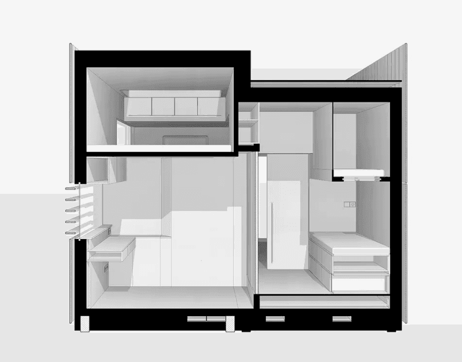Ulita s plochou střechou od Egoe Ulita s plochou střechou 17